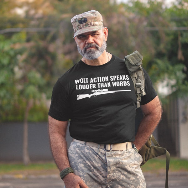 Bolt Action Speaks - Tshirt