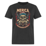 America 2nd Amendment Patriots - Tshirt - heather black