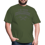 Im Your Huckleberry - Tshirt - military green