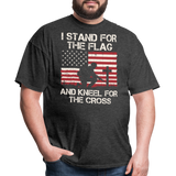 I Stand For The Flag - Tshirt - heather black