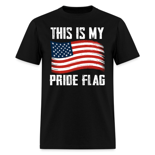 This Is My Pride Flag - Tshirt - black