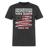 The Second Amendment - Tshirt - heather black