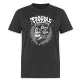 Trouble Makers Born To Ride - Tshirt - heather black