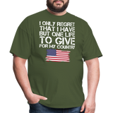 I Only Regret - Tshirt - military green