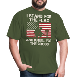 I Stand For The Flag - Tshirt - military green