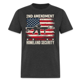 2nd Amendment The Original Homeland Security - Tshirt - heather black