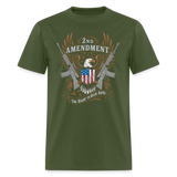 2nd Amendment The Right To Bear Arms - Tshirt - military green