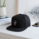 Concealed Patriots - Snapback Flatbill Cap - black
