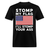 Stomp My Flag - Tshirt - black