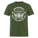 2nd Amendment Americas Original Homeland Security - Tshirt - military green