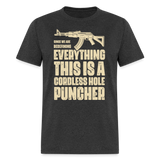 Since We Are Redefining Everything Cordless Hole Puncher - Tshirt - heather black