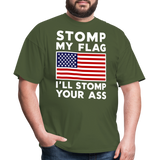 Stomp My Flag - Tshirt - military green