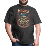 America 2nd Amendment Patriots - Tshirt - heather black