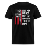 Free Men Do Not Ask Permission - Tshirt - black