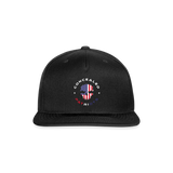 Concealed Patriots - Snapback Flatbill Cap - black