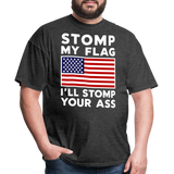 Stomp My Flag - Tshirt - heather black