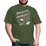 American By Birth Patriot By Choice - Tshirt - military green