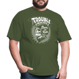 Trouble Makers Born To Ride - Tshirt - military green