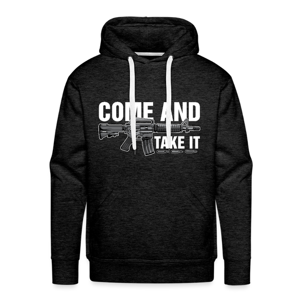 Come and Take It - Premium Hoodie - charcoal grey