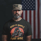 Keep It Simple Just Ride - Tshirt