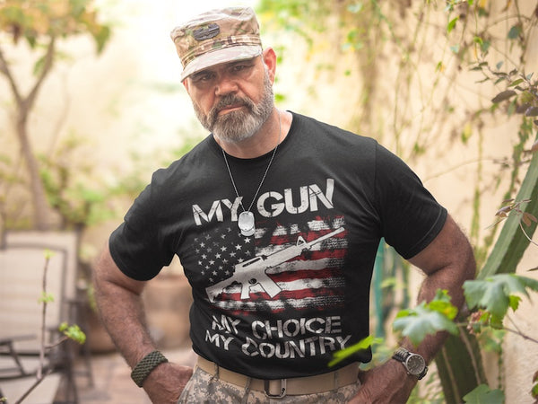 My Gun, My Choice, My Country - T-Shirt