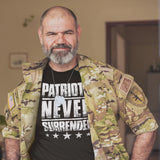 Patriots Never Surrender - Tshirt