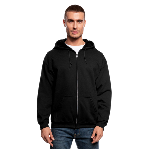 GSS Enhanced Visibility Black Premium ONYX Zip Up Hooded Sweatshirt 7513