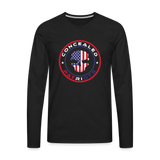 Concealed Patriots Long Sleeve T-Shirt - black