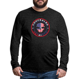 Concealed Patriots Long Sleeve T-Shirt - charcoal grey