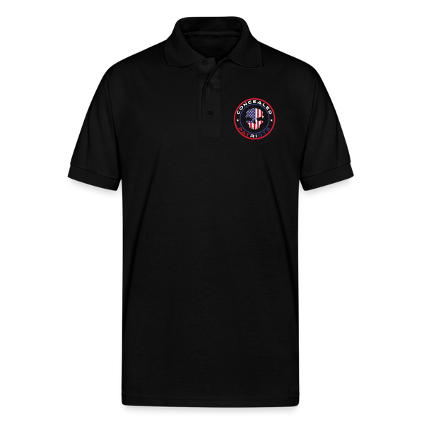 Concealed Patriots - Polo Shirt - black